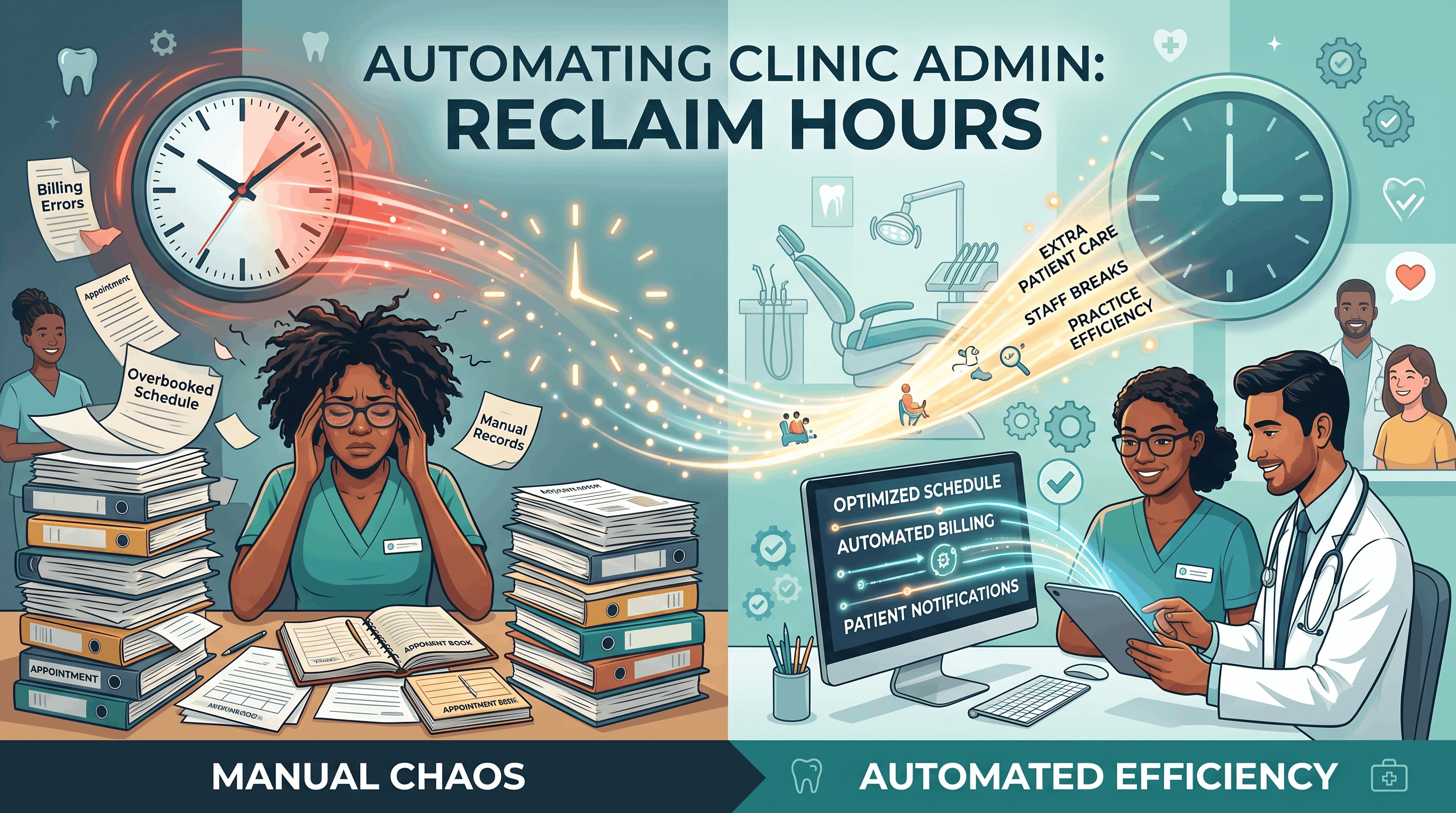 Beyond the Chair: How Automating Clinic Admin Reclaims 10+ Hours a Week