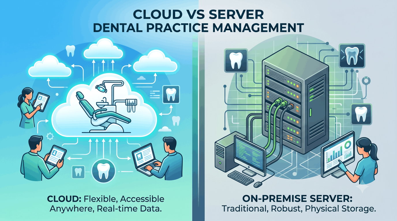 Cloud vs Server Dental Software: The Decision Is Really About Operating Model