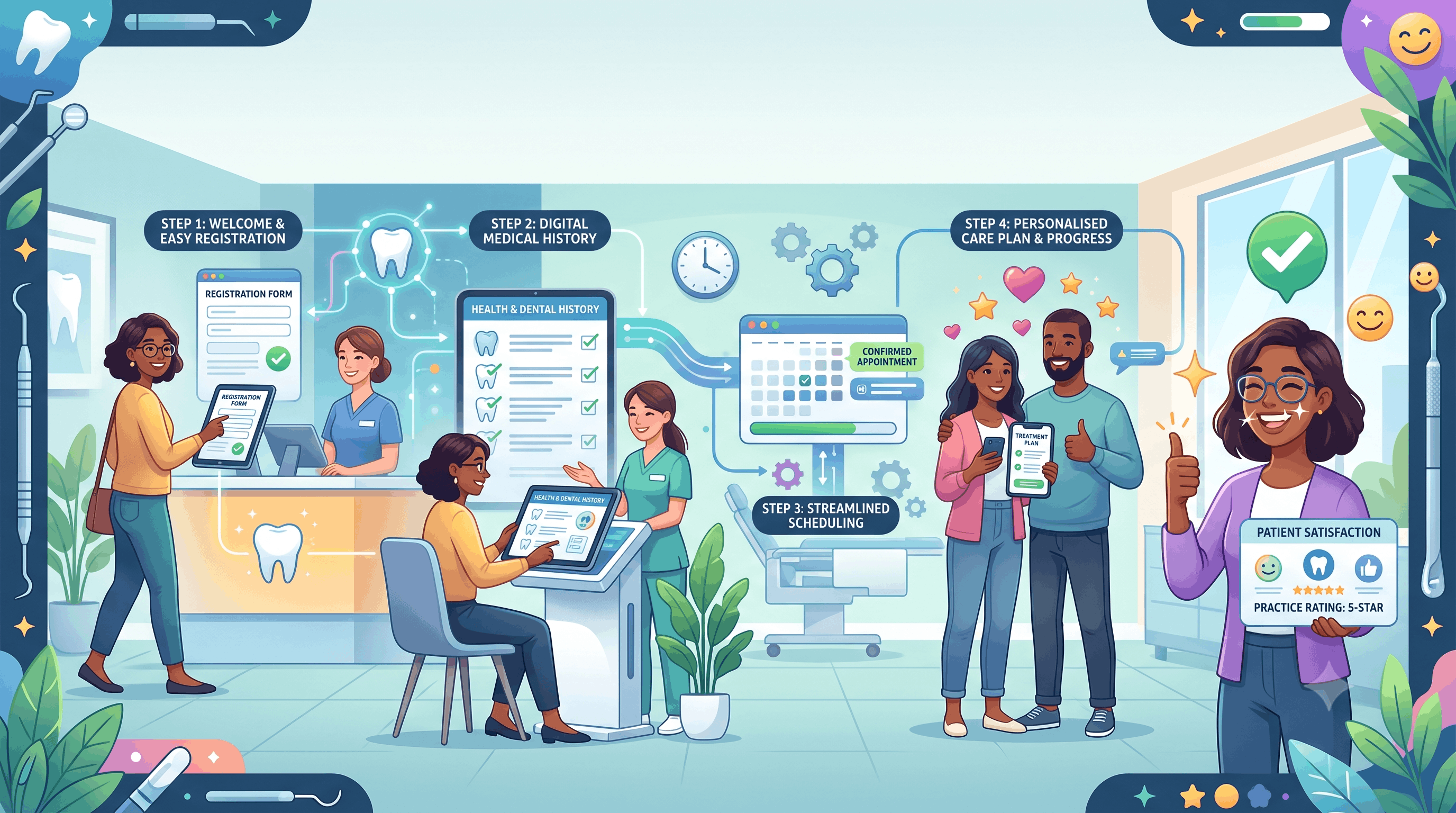 How PDental’s Integrated CRM Transforms the Patient Onboarding Experience